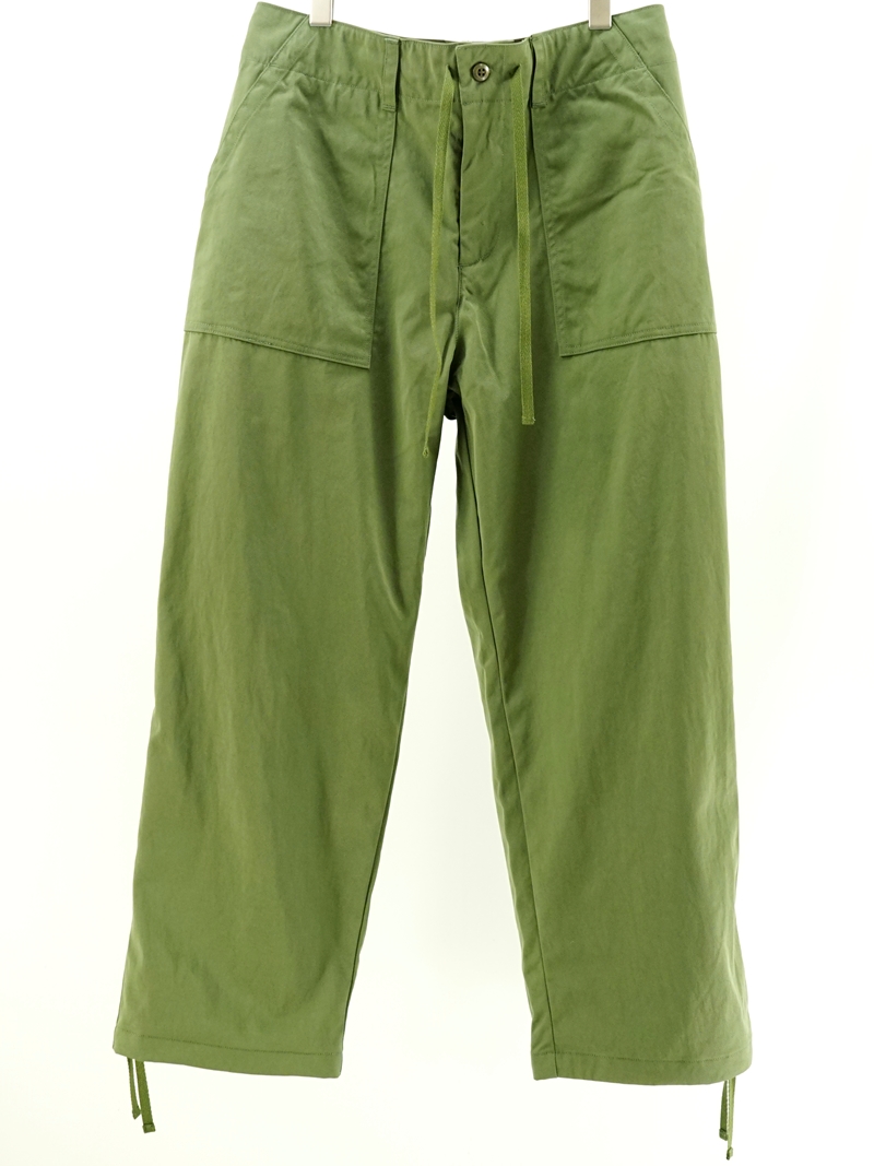 NYLON CHINO CLOTH BAKER PANTS / MA-P-217
