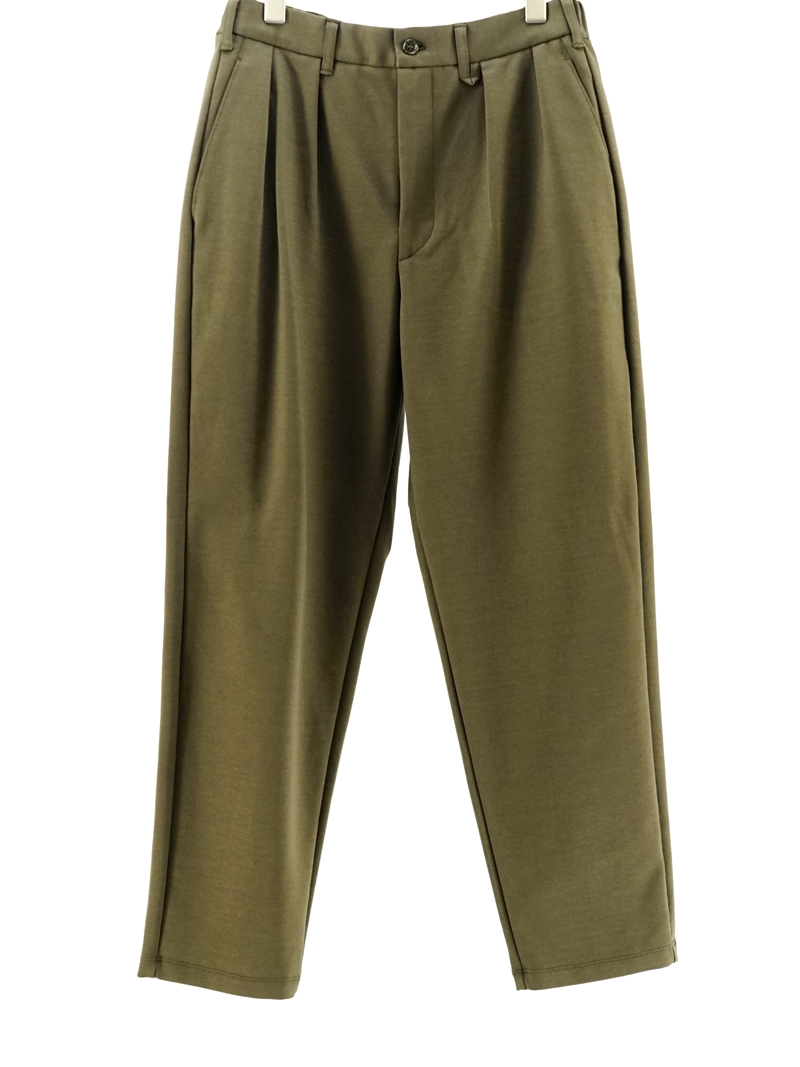 RELAXING-FIT TAPERED TROUSERS / 223-43071