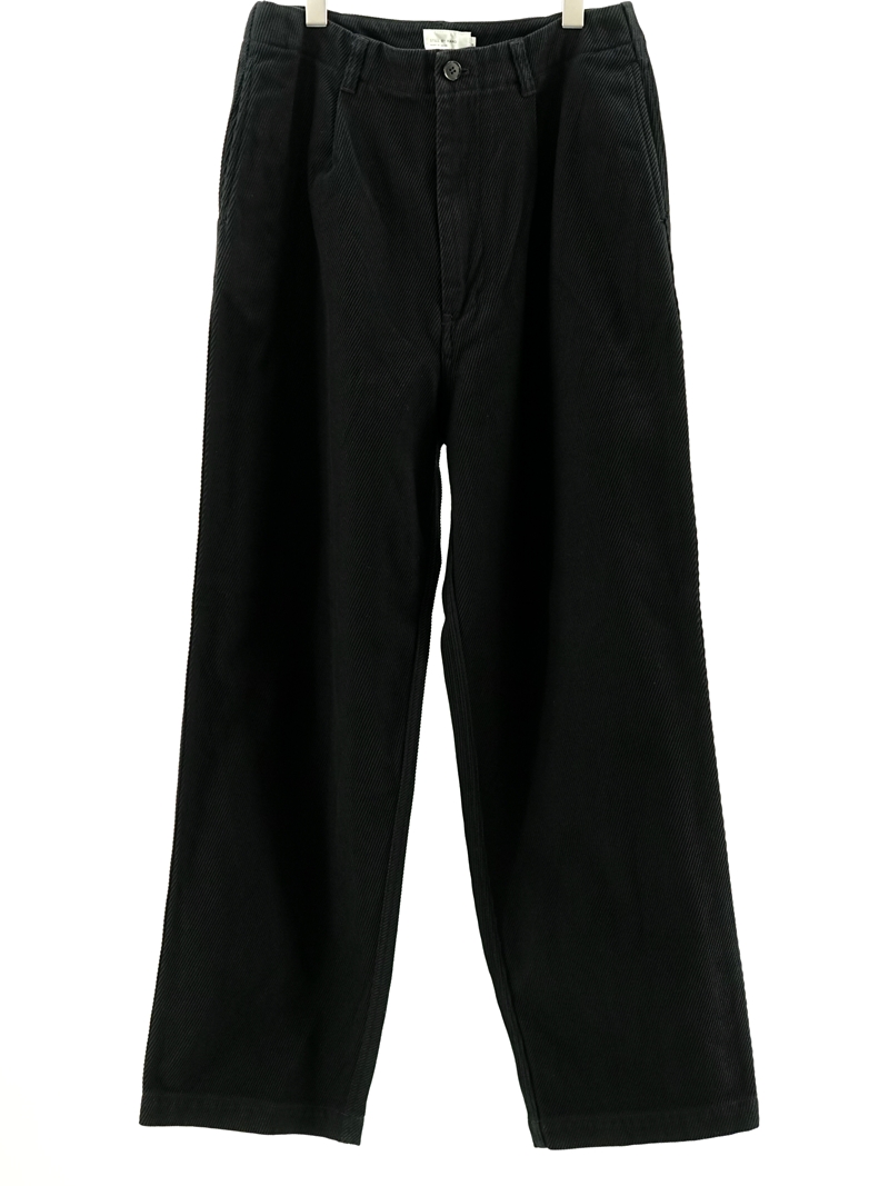 Garment dyed wide pants / PT05223