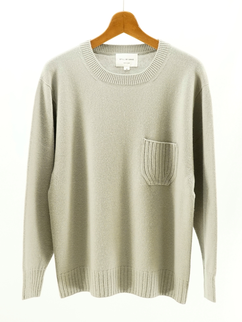 Cashmere mix wool sweater / KN05223