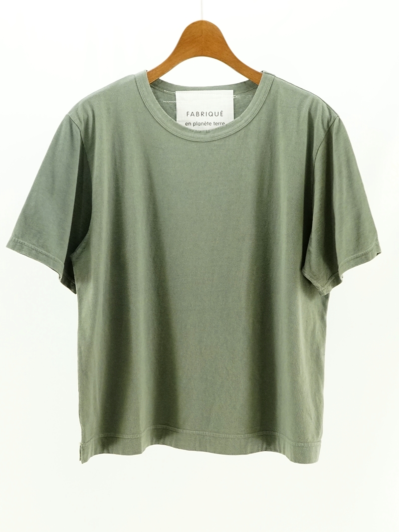 wide basic クルーネックTシャツ / 241-013