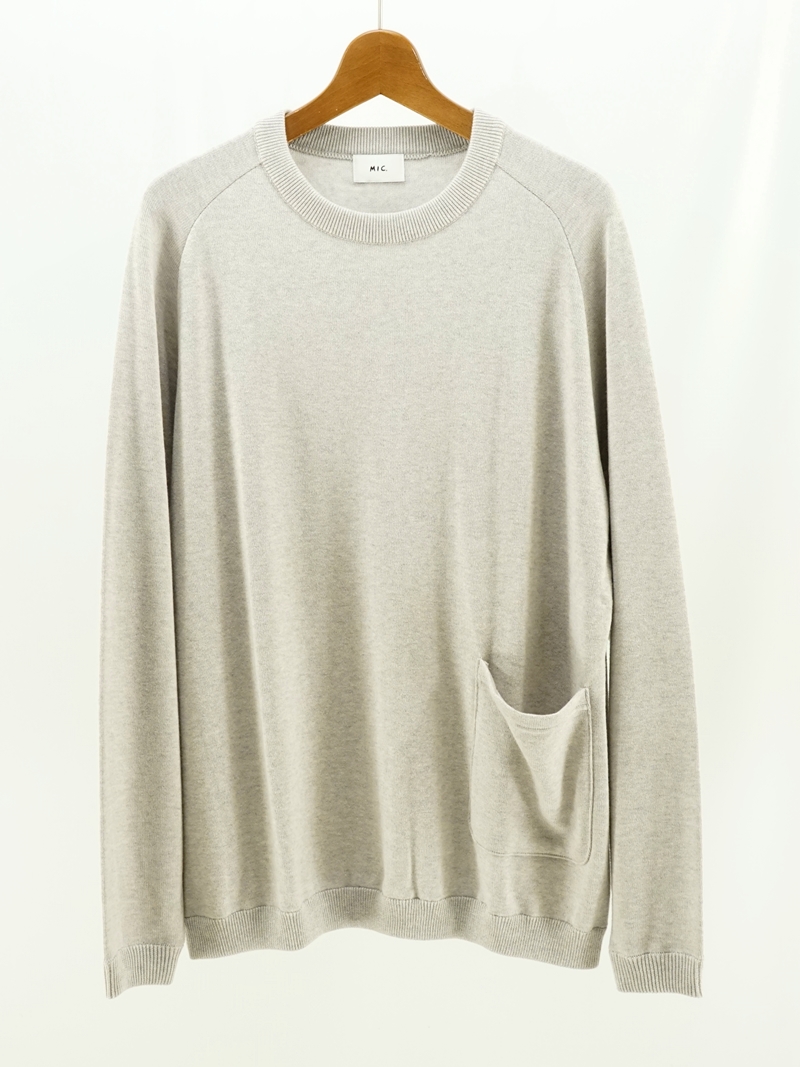 LONG SLEEVE COTTON KNIT / R50426-01
