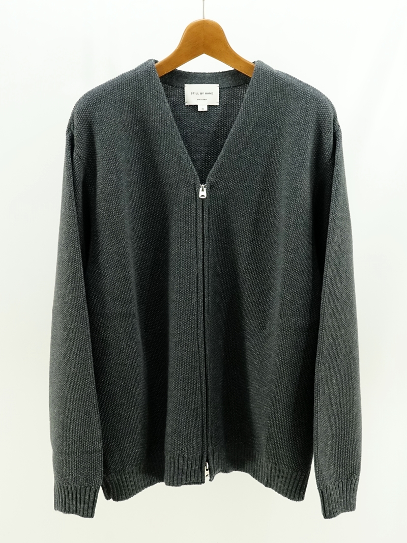 STILL BY HAND（スティルバイハンド） Zip up cardigan / KN03233