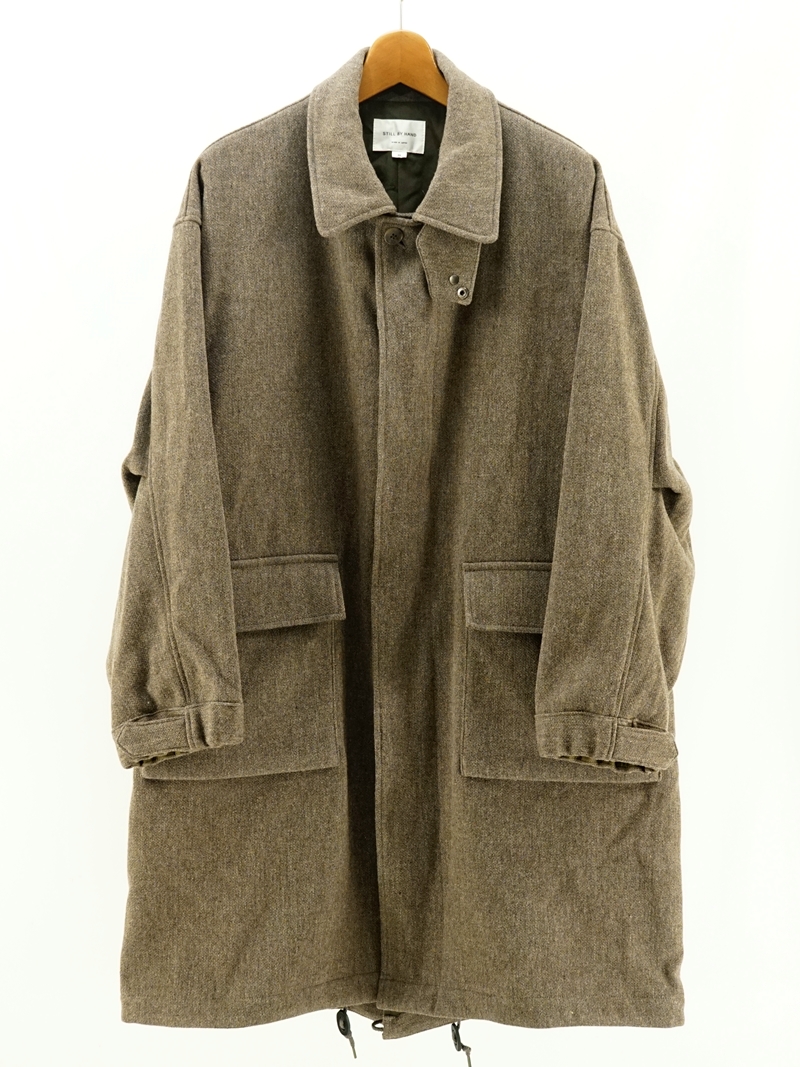 Tweed fishtail coat / CO03233
