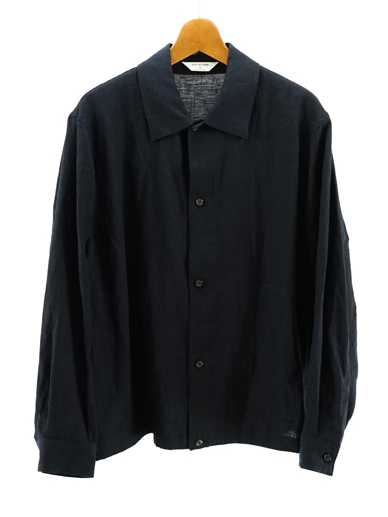 Paper mixed shirt jacket / BL07241