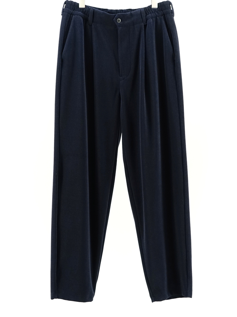 HIGH GAUGE PILE TAPERED TROUSERS / 241-740314