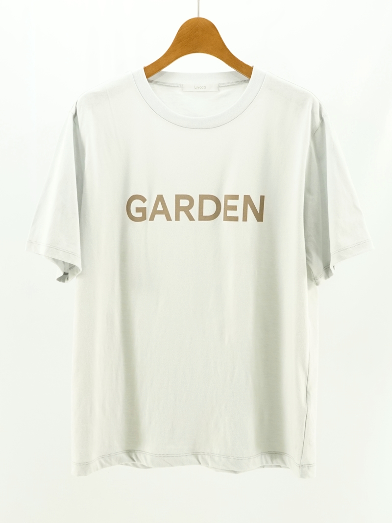 GARDEN レタードTシャツ / M2904