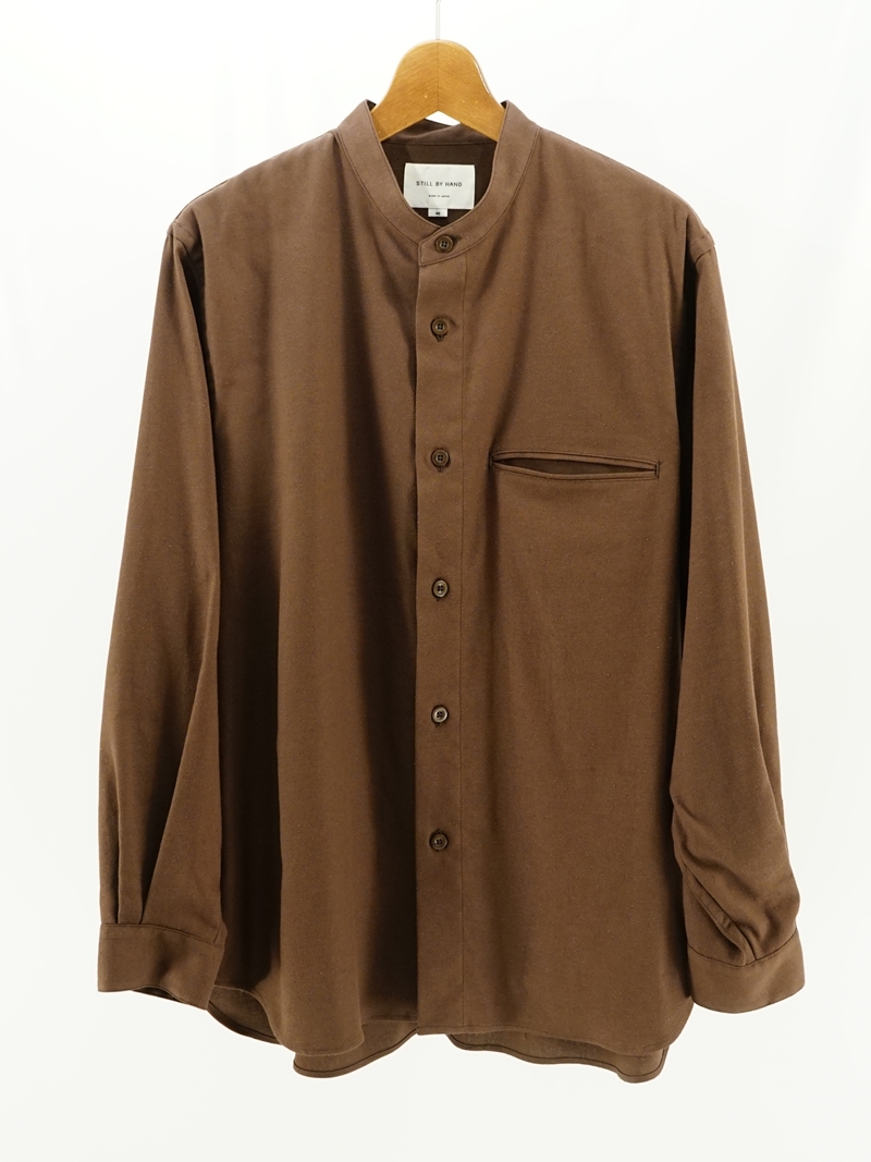 Silk nep twill shirt / SH02243