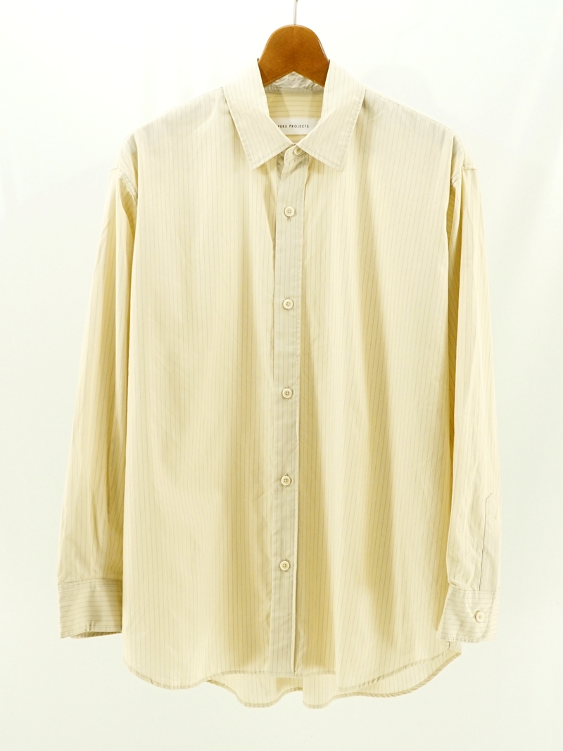 HENRIK L/S R.C SHIRTS “pin stripe” / 24FW-11081ST