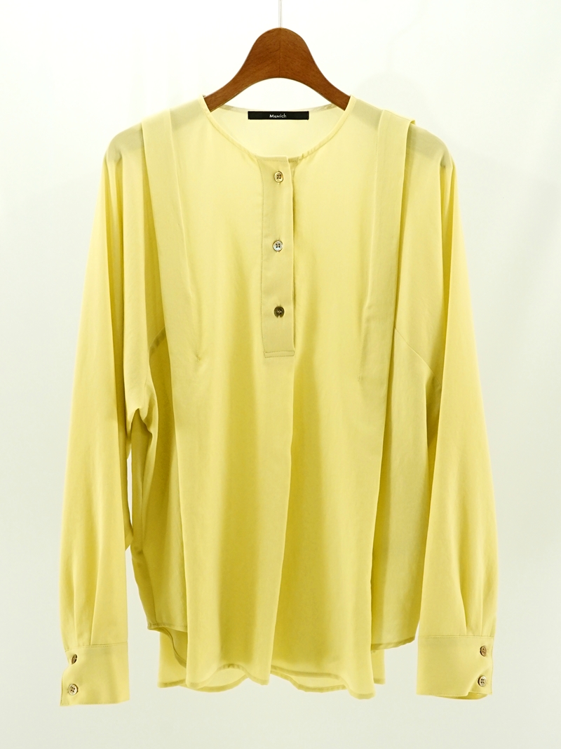 stretched vintage chiffon blouse / MN242T37