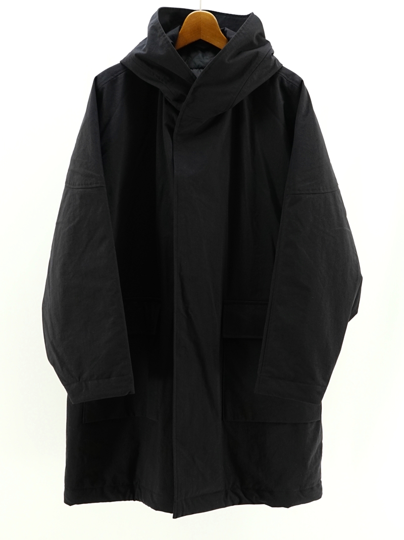 Nylon ox hooded coat / CO01243