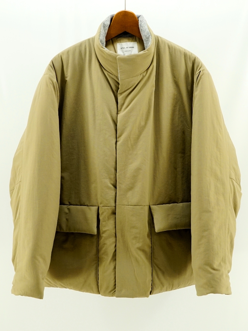 Round puffy blouson / BL03243