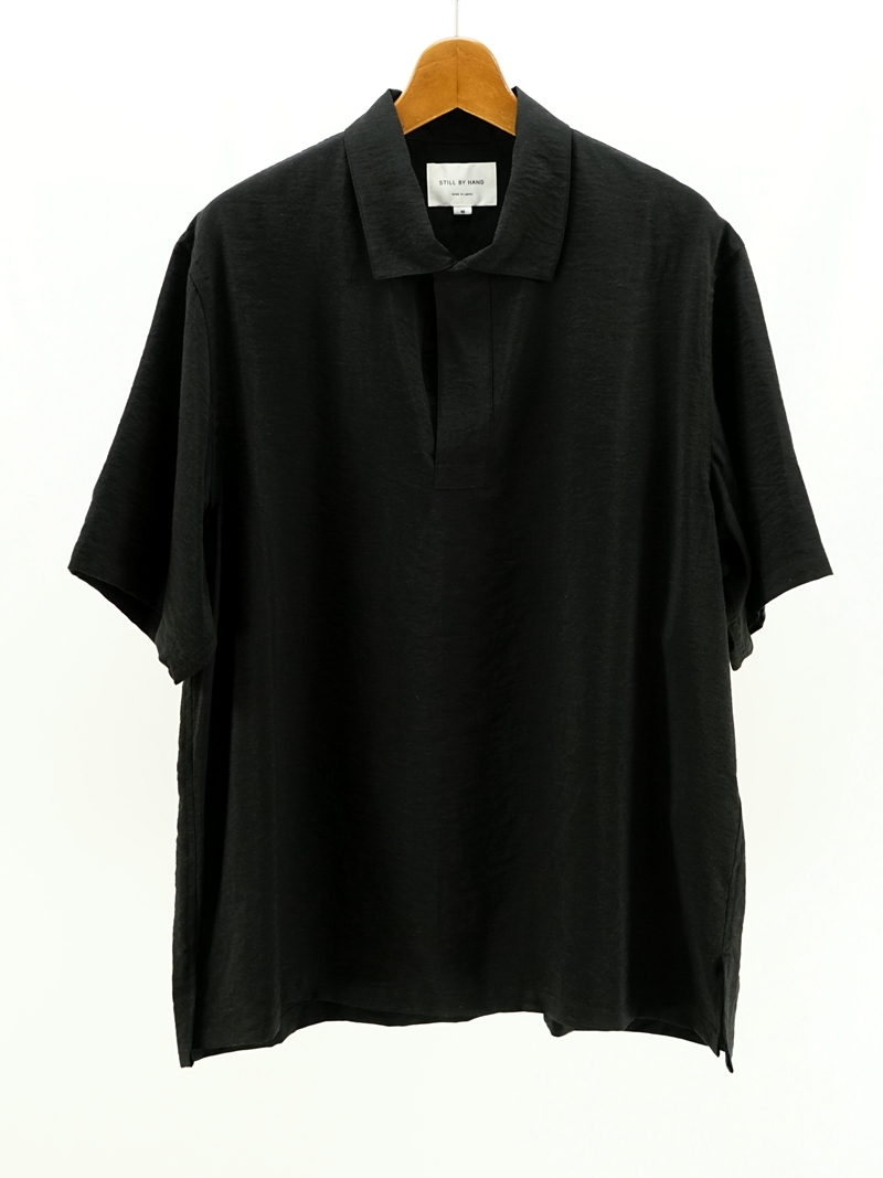 Rayon / Linen skipper shirt / SH05252