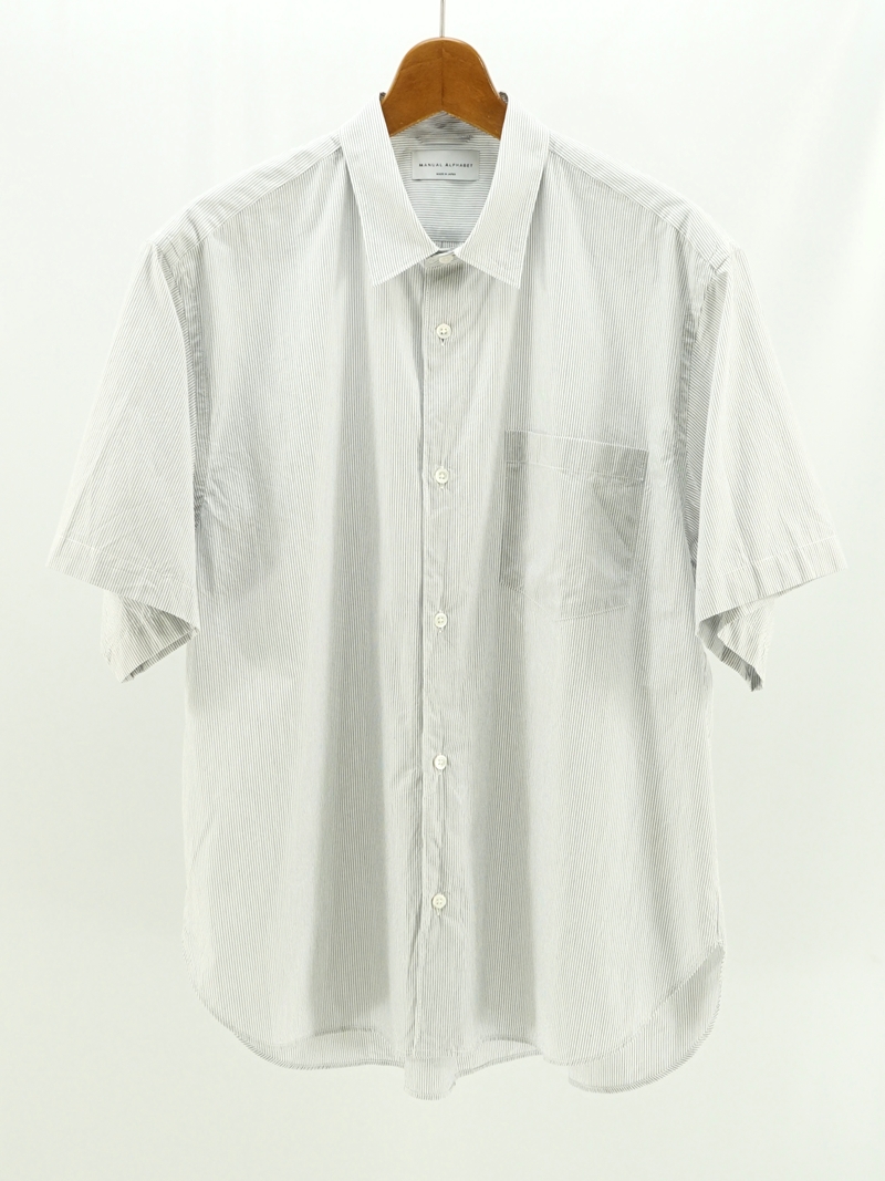 WASHED TYPEWRITER STRIPE RC WIDE SHT / MA-S-778