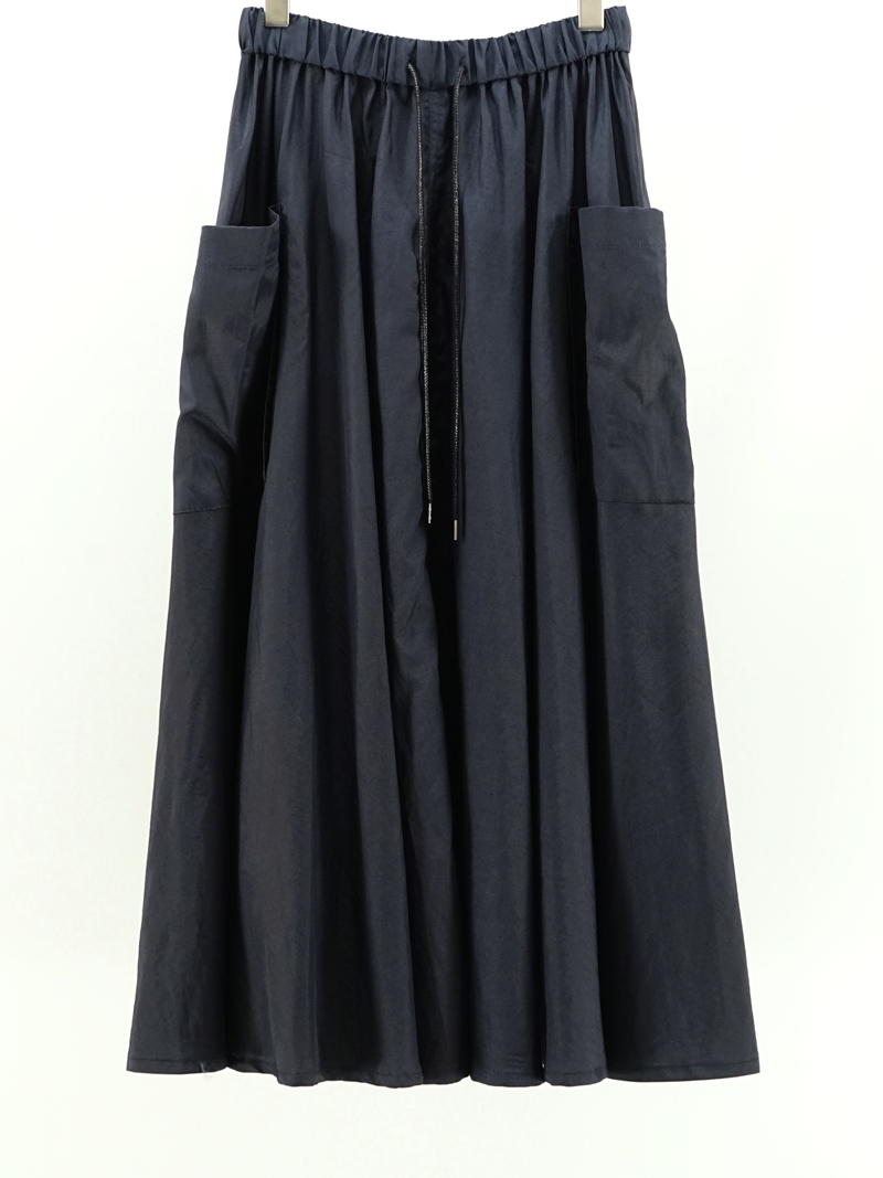 GATHER FLARE SKIRT / MNN-SK-083