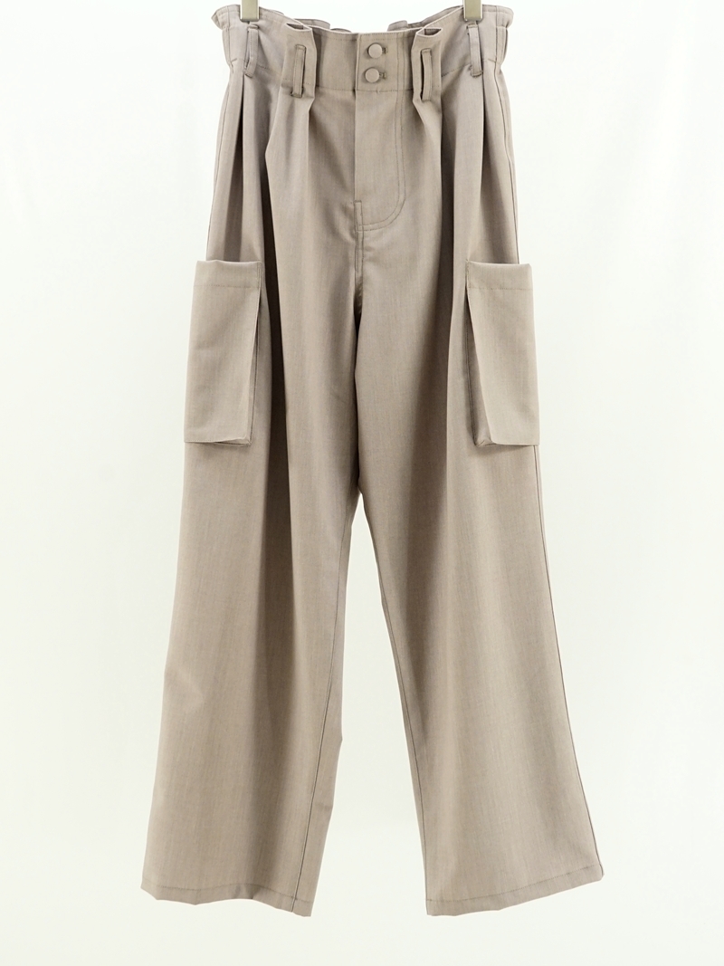 WAIST TUCK DESIGN PANTS “ASHA” / LKL25SPT2092