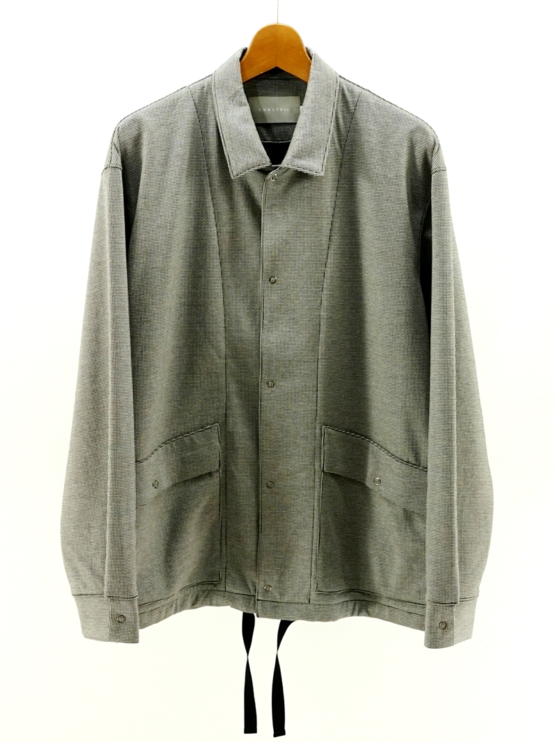 HOUNDSTOOTH COACH SHIRT JACKET / 253-530812