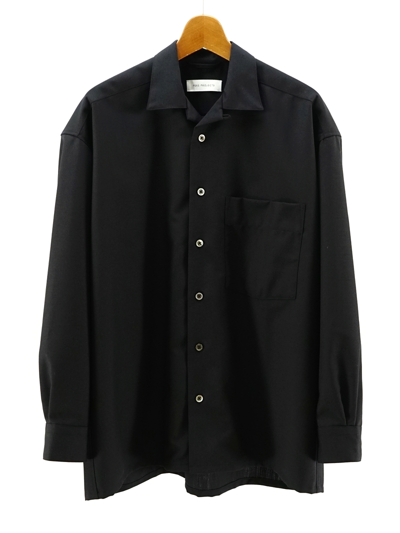 OLIVER L/S WD FIT SHIRTS “solid” / 25FW-11081SD