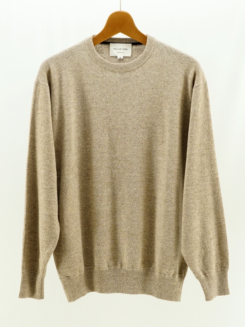 Silk mixed pullover / KN03253