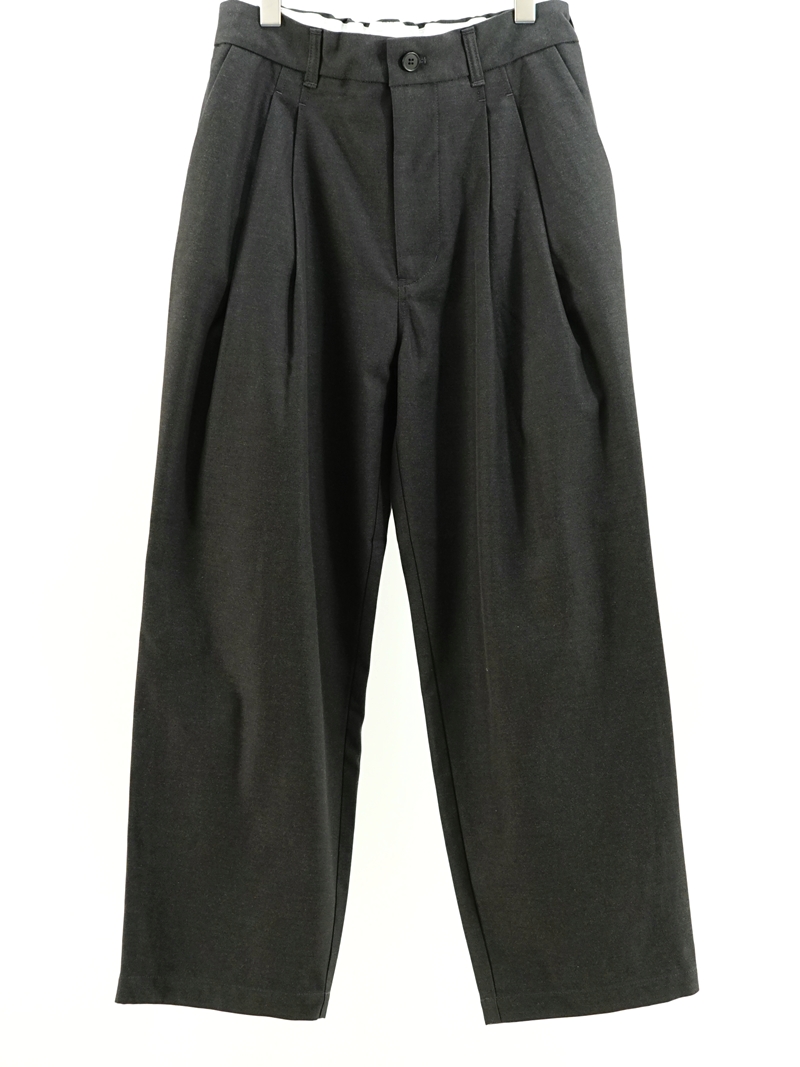 Deep tuck pressed pants / PT06253