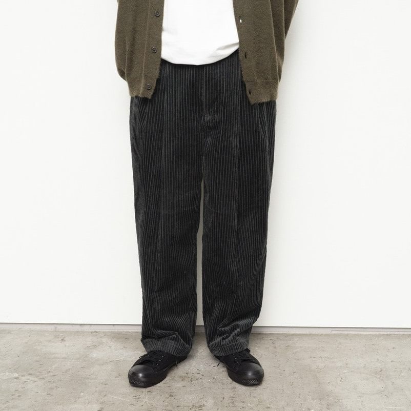 STILL BY HAND　太畝コーデュロイのイージーパンツ