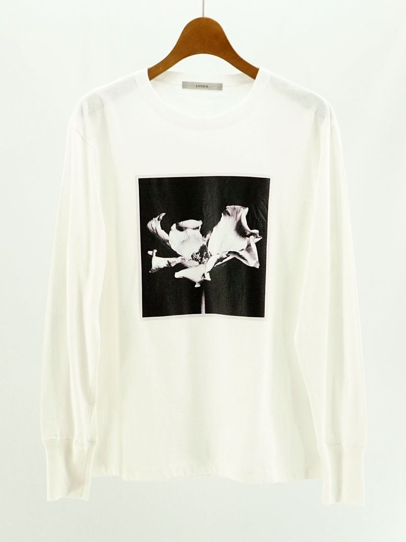フラワーフォトTシャツ / LY55-905
