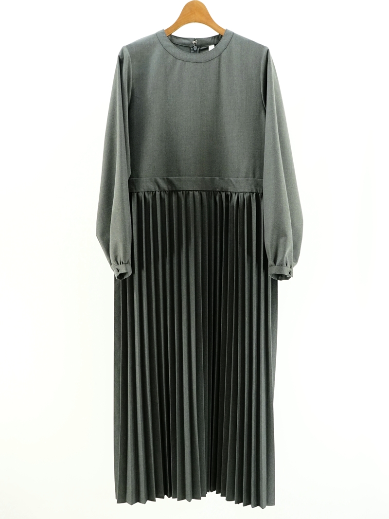 ACCORDION PLEATS DRESS “RELI” / LKL26HOP2125
