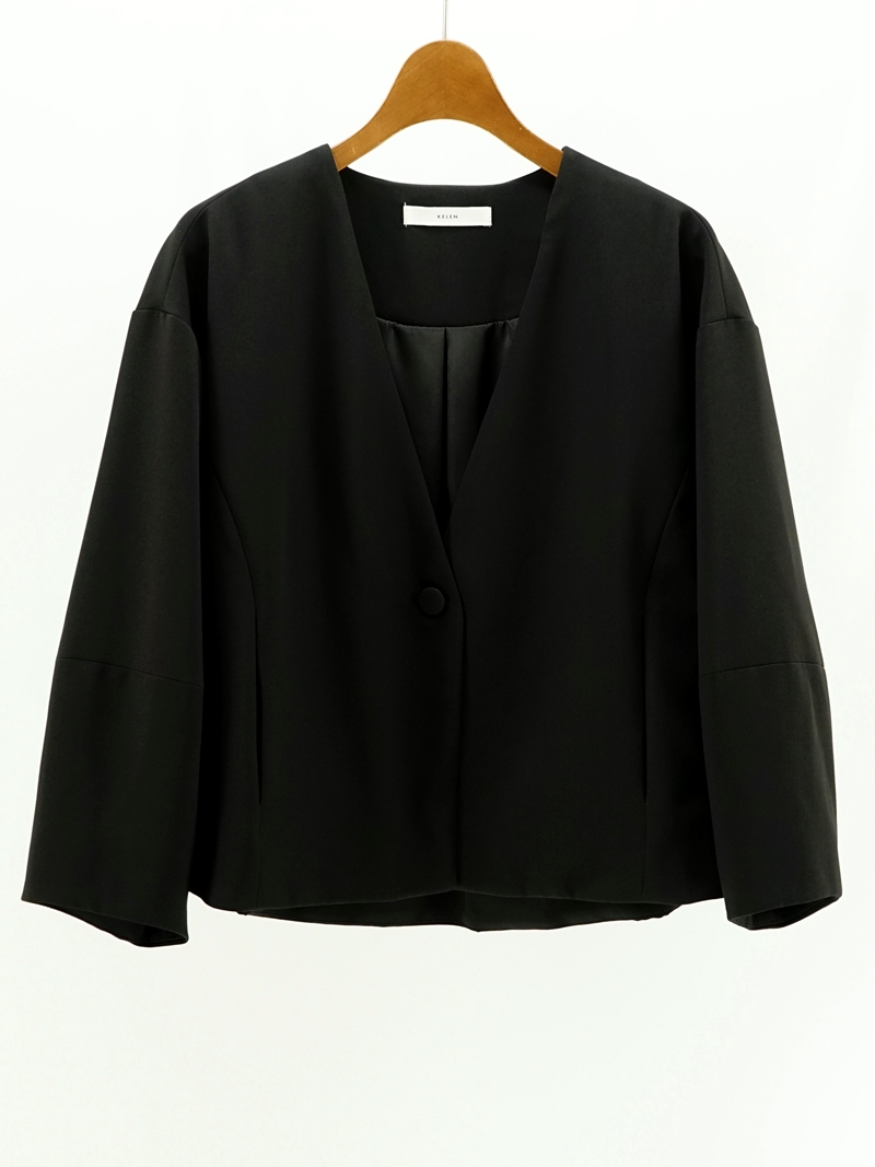 V NECK DESIGN JACKET “OLMU” / LKL26HJK2080