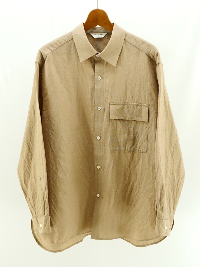 Wool / Linen over shirt / SH03254