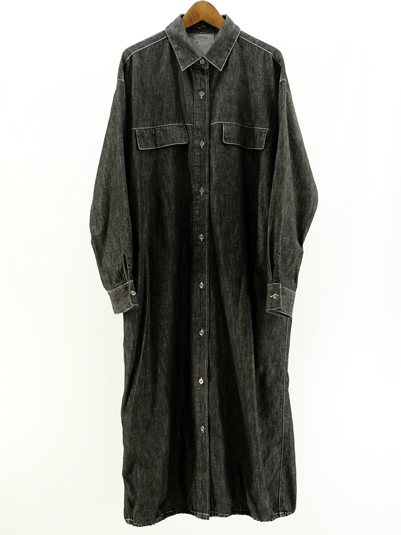 6oz slub denim shirt op. / MN261N10