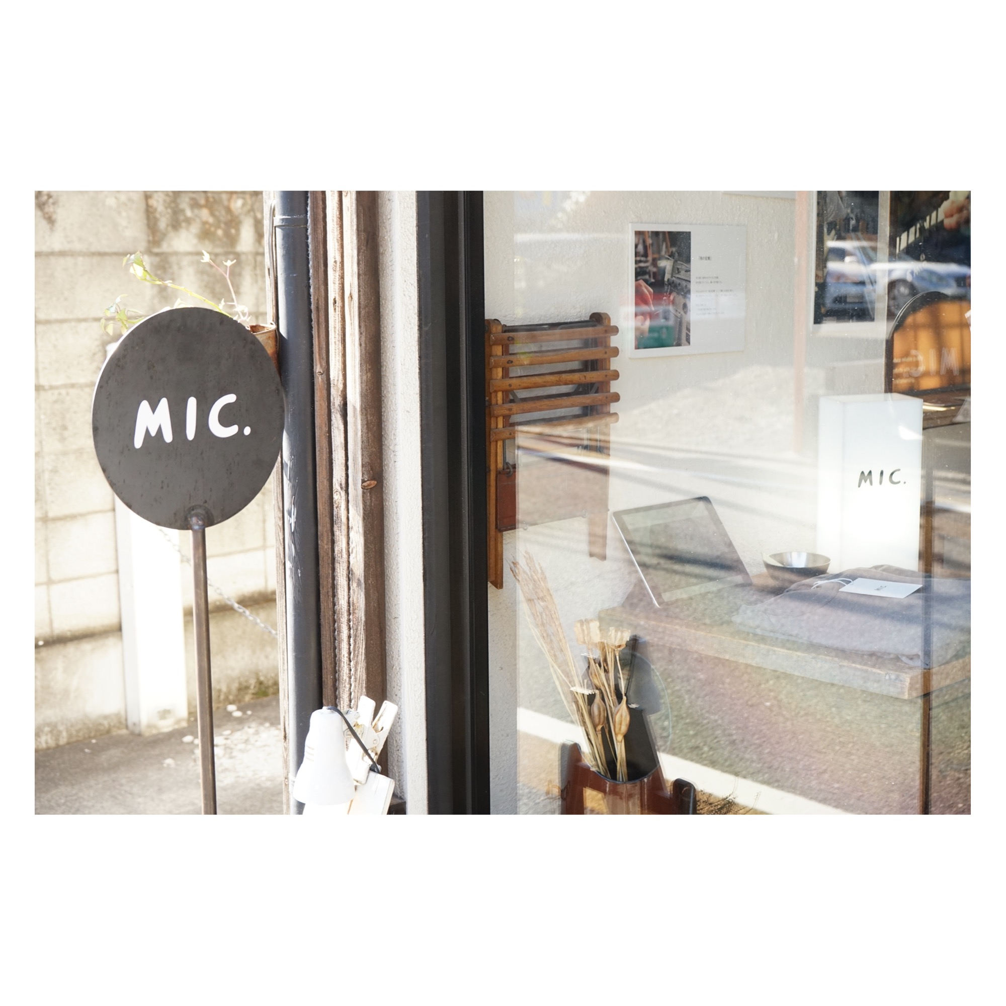 MIC.（ミック）POP UP STORE はじまりました