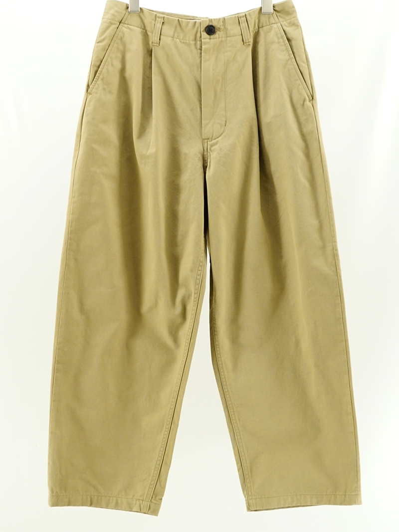 Selvedge 1 pleat pants / PT02261