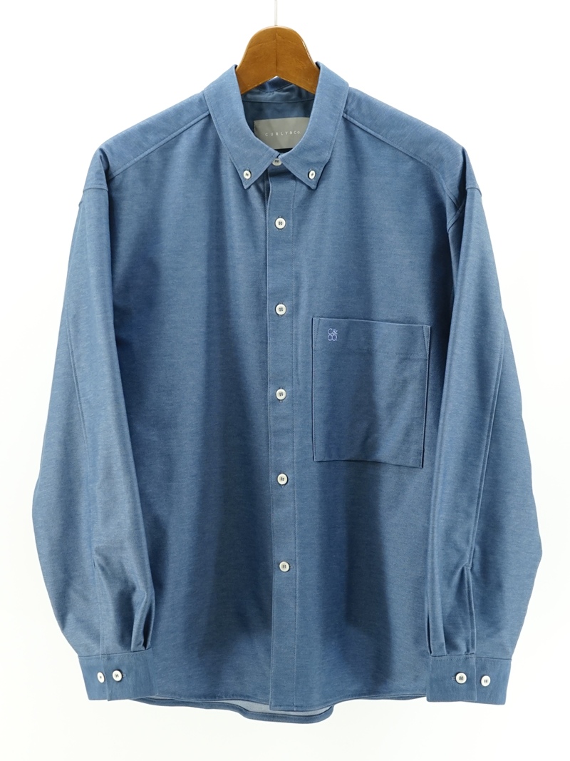 TWILL JERSEY B.D. COLLAR SHIRT / 261-230311
