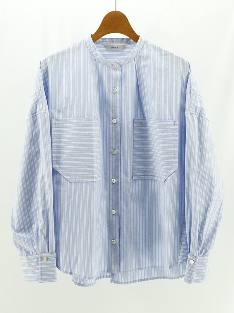 オーガニックストライプシャツ / LY61-105