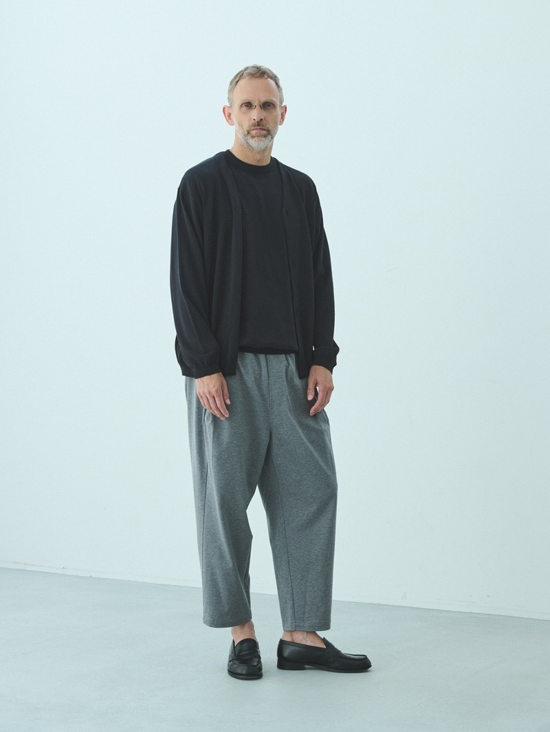 STILL BY HAND　アンサンブル仕様・リネン混のニットカーディガン