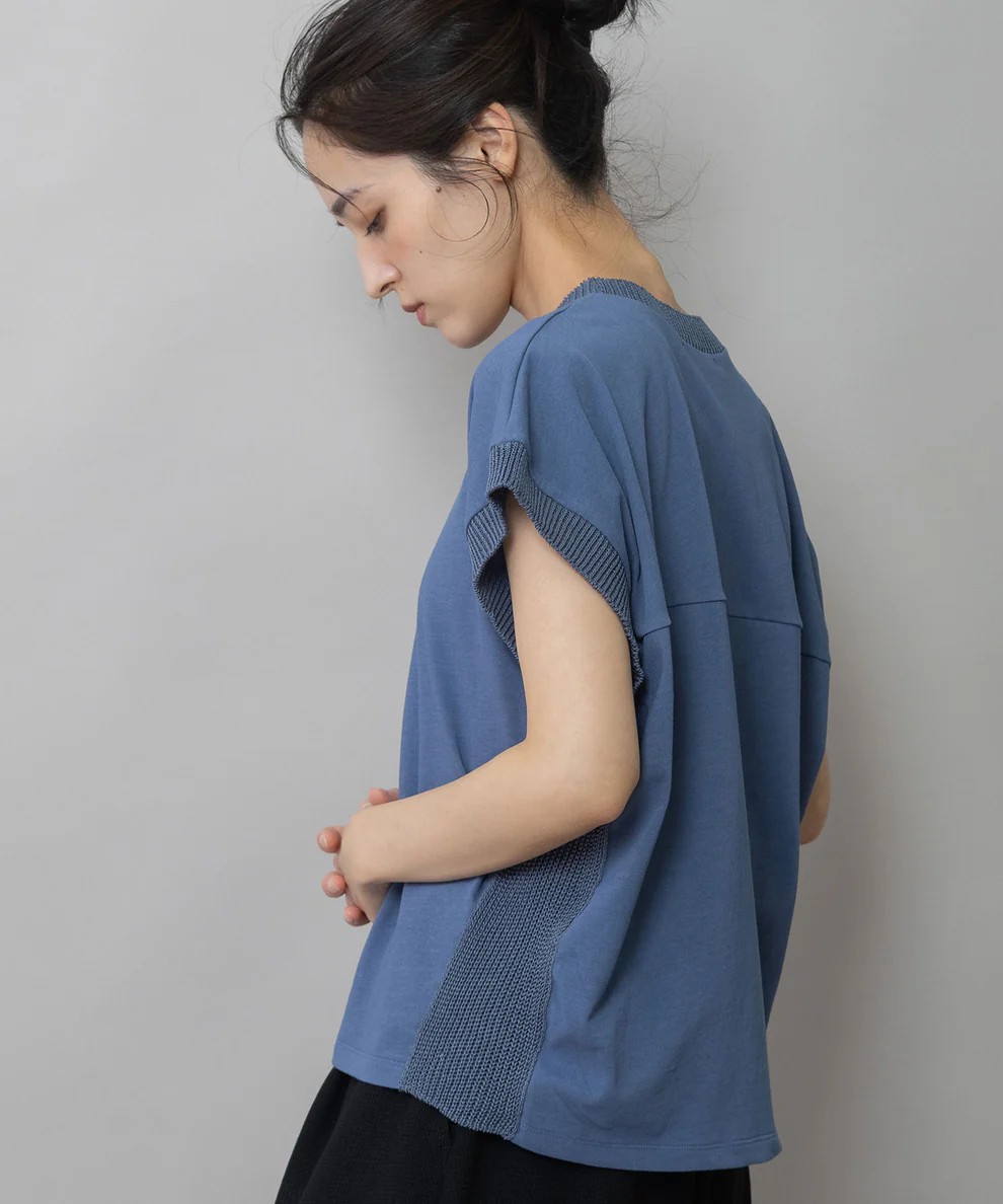 Munich　7Gニットをドッキングしたデザイントップス