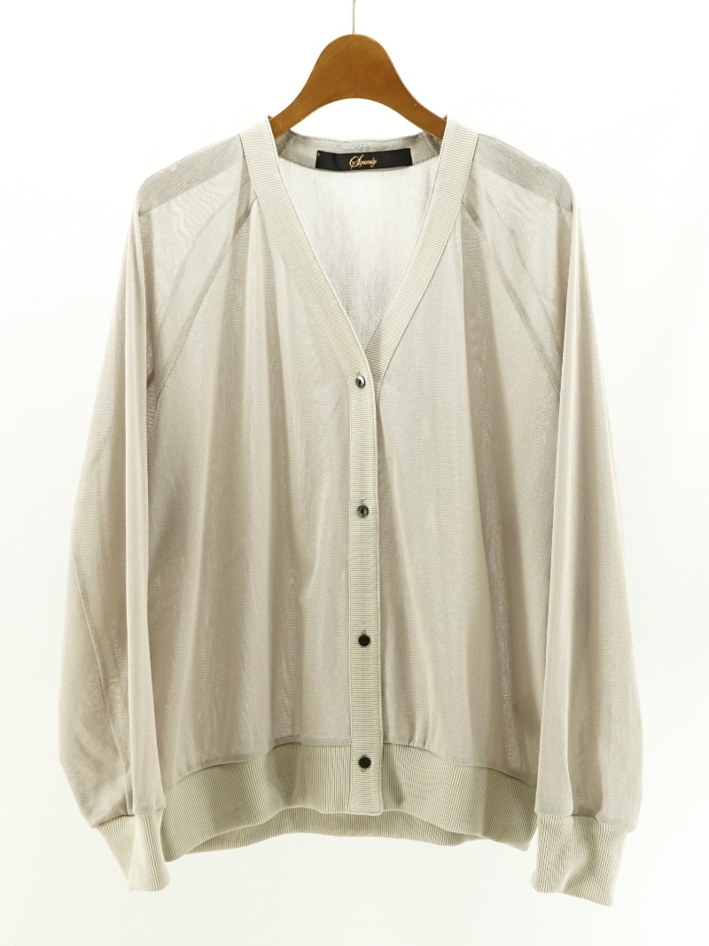 コットンチュールカーディガン / 009-1841