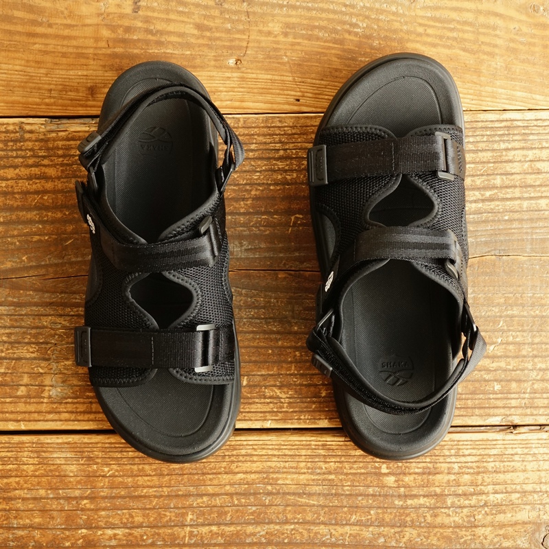 SHAKA より軽量で歩きやすい EXソールのスライドサンダル