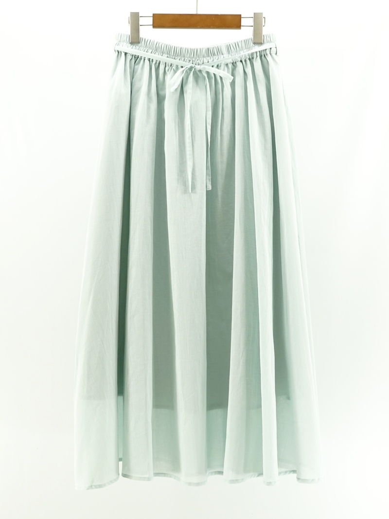 COTTON BOIL FLARE SKIRT “HELENE” / LKL26HSK2051