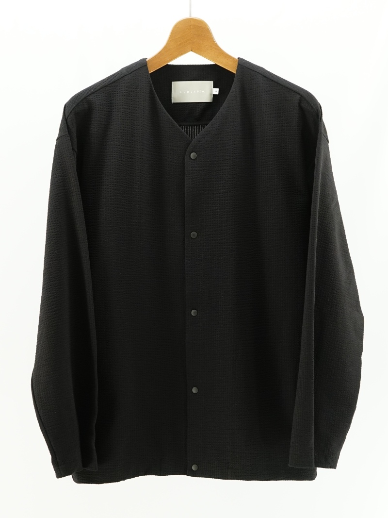 SEERSUCKER SNAP BUTTON CARDIGAN / 261-230321