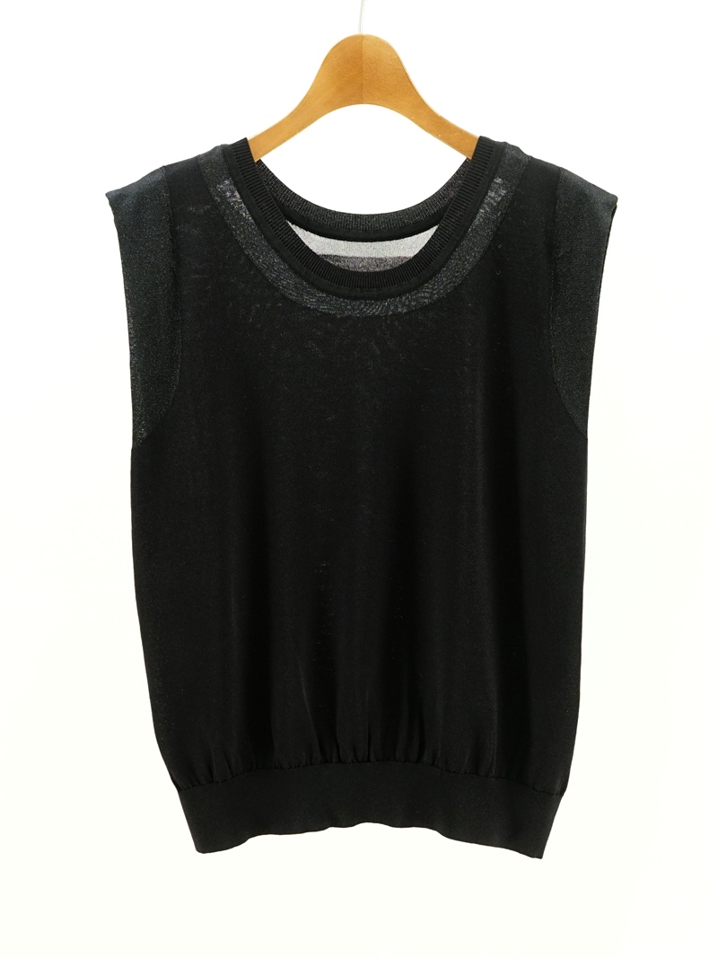 R/N × Glitter Sleeveless Knit PO / L6718
