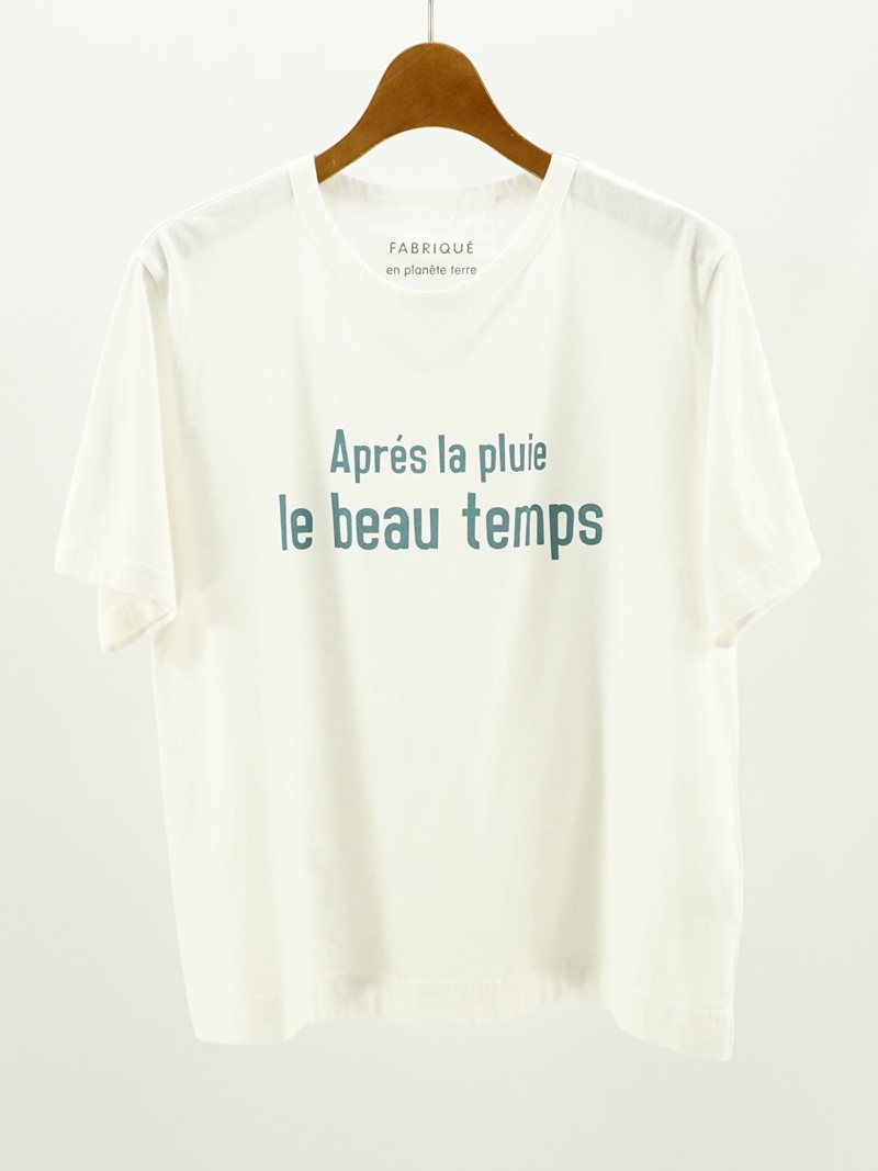 standerd s/s print tee / 261-020
