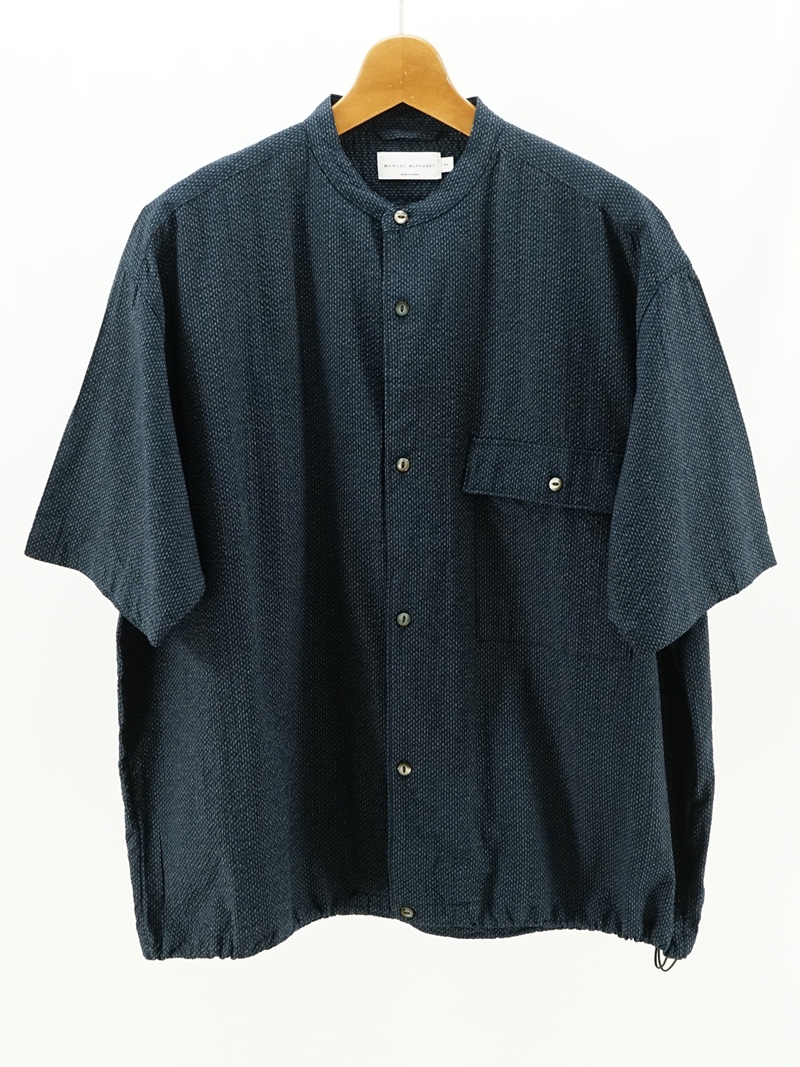 WAFFLE WIDE SPINDLE S/S SHIRTS / MA-S-828