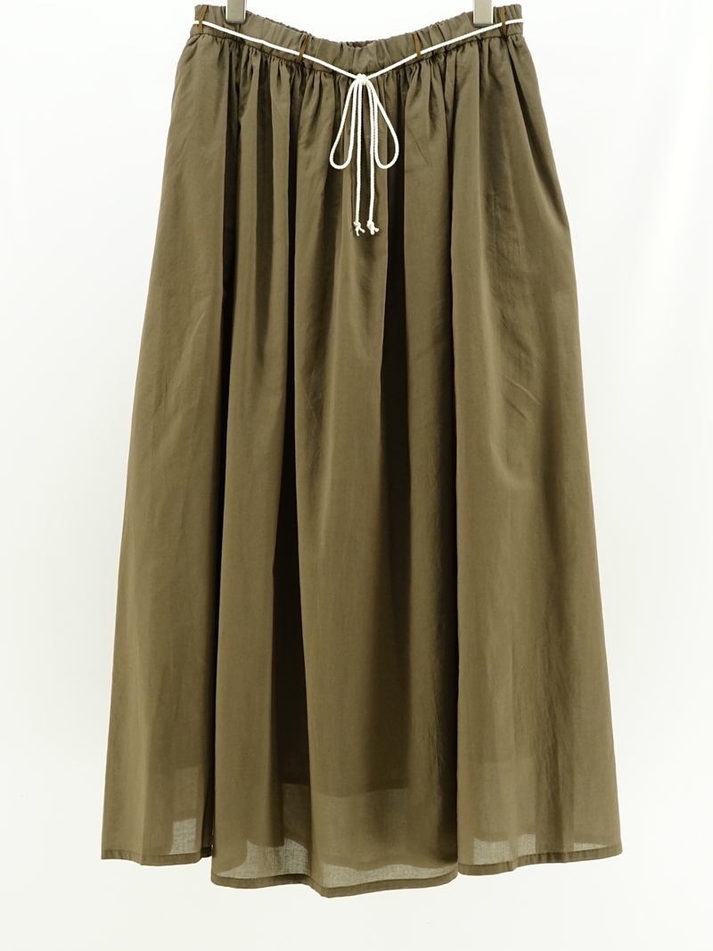 dyed lawn skirt / 261-116