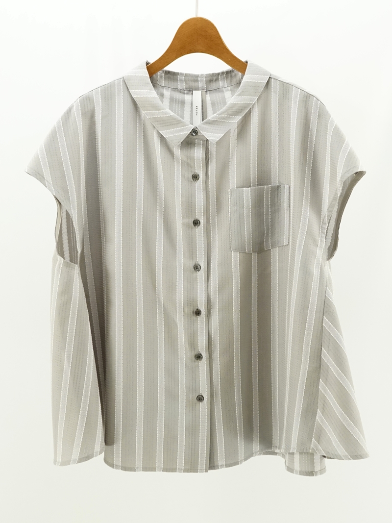 BACK FLARE DESIGN BLOUSE “FLANN FRENCH” / LKL26SBL2298