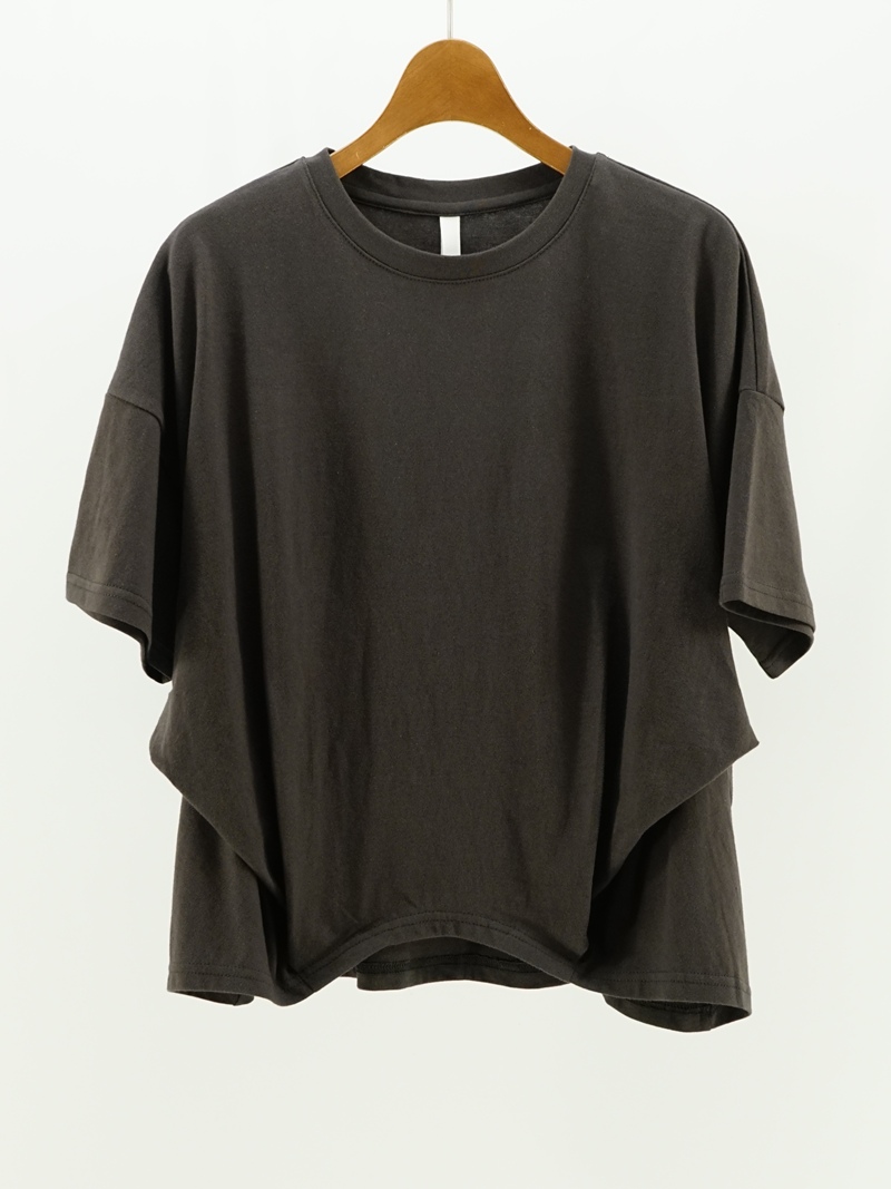 HEM TUCK PULLOVER “STACY” / LKL24SBL2128