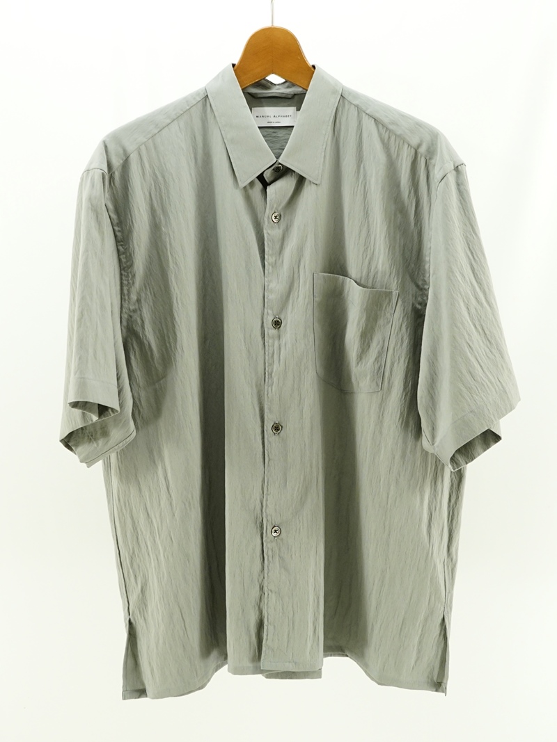ECOVERO WIDE SQUARE SHIRTS / MA-S-829