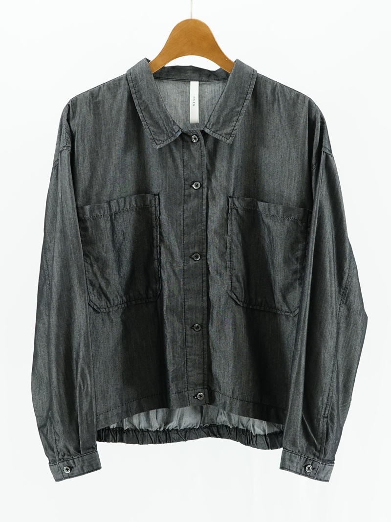COOL TOUCH 3.5OZ DENIM SHIRT “BETY” / LKL26FBL2313