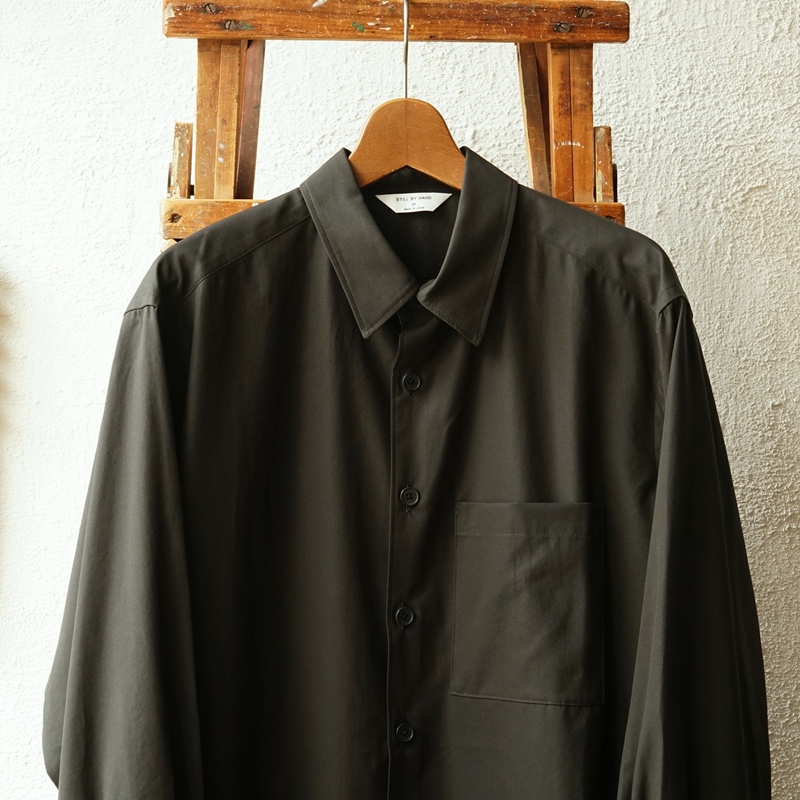 STILL BY HAND　風合いに拘り抜いたコットンツイルのシャツジャケット