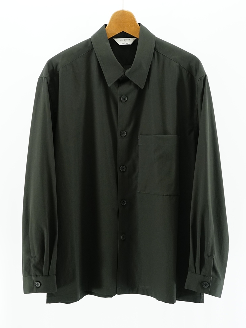 Cotton twill shirt jacket / SH04263